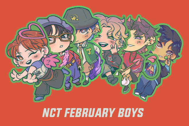 NCT Feb Boys